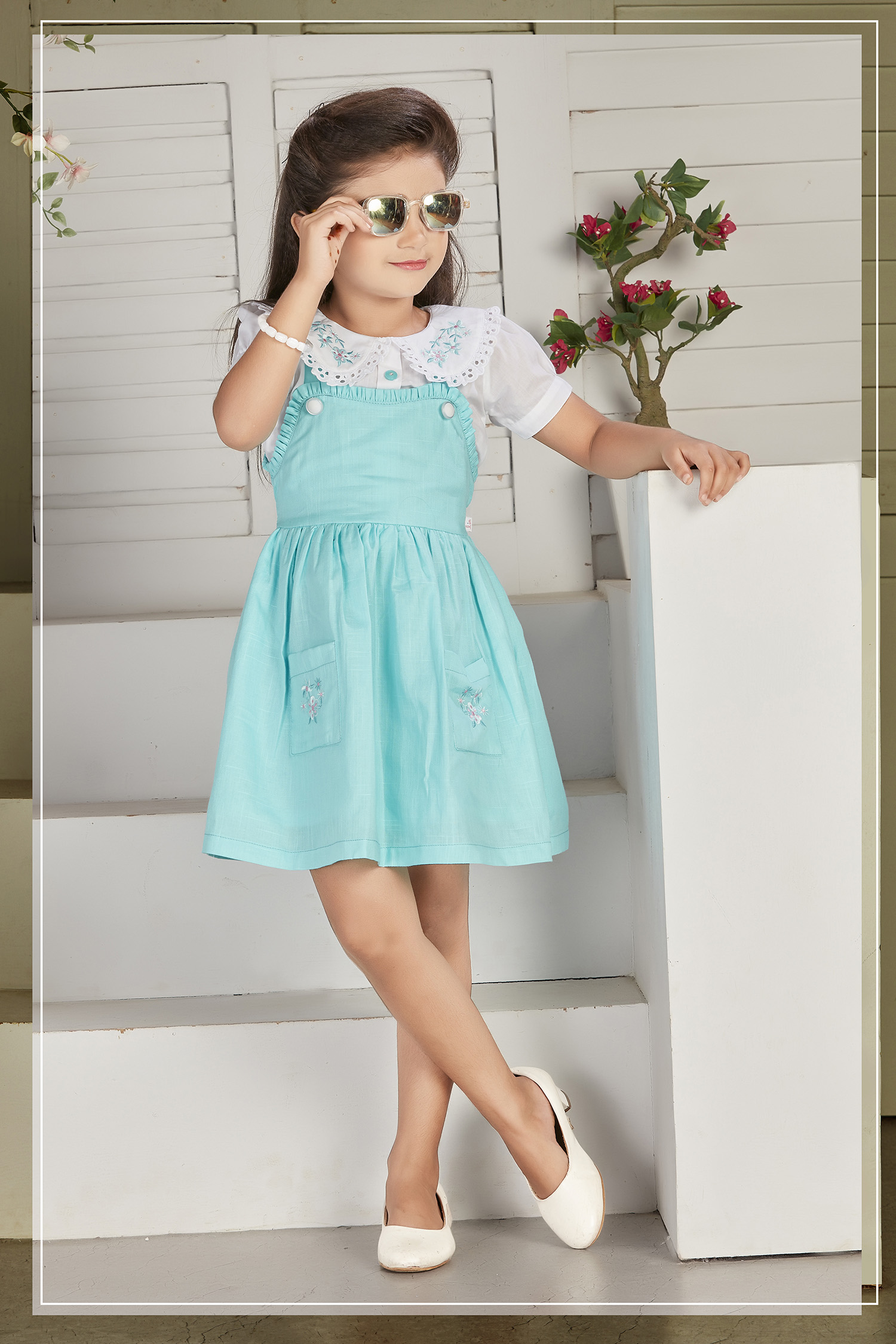 Baby Girls Above Knee Casual Dress